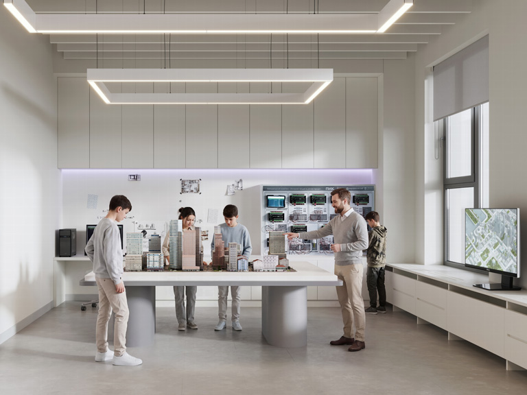 Лаборатория ПИК в «Холланд Парке» от ПИК в проекте Летово х Холланд парк