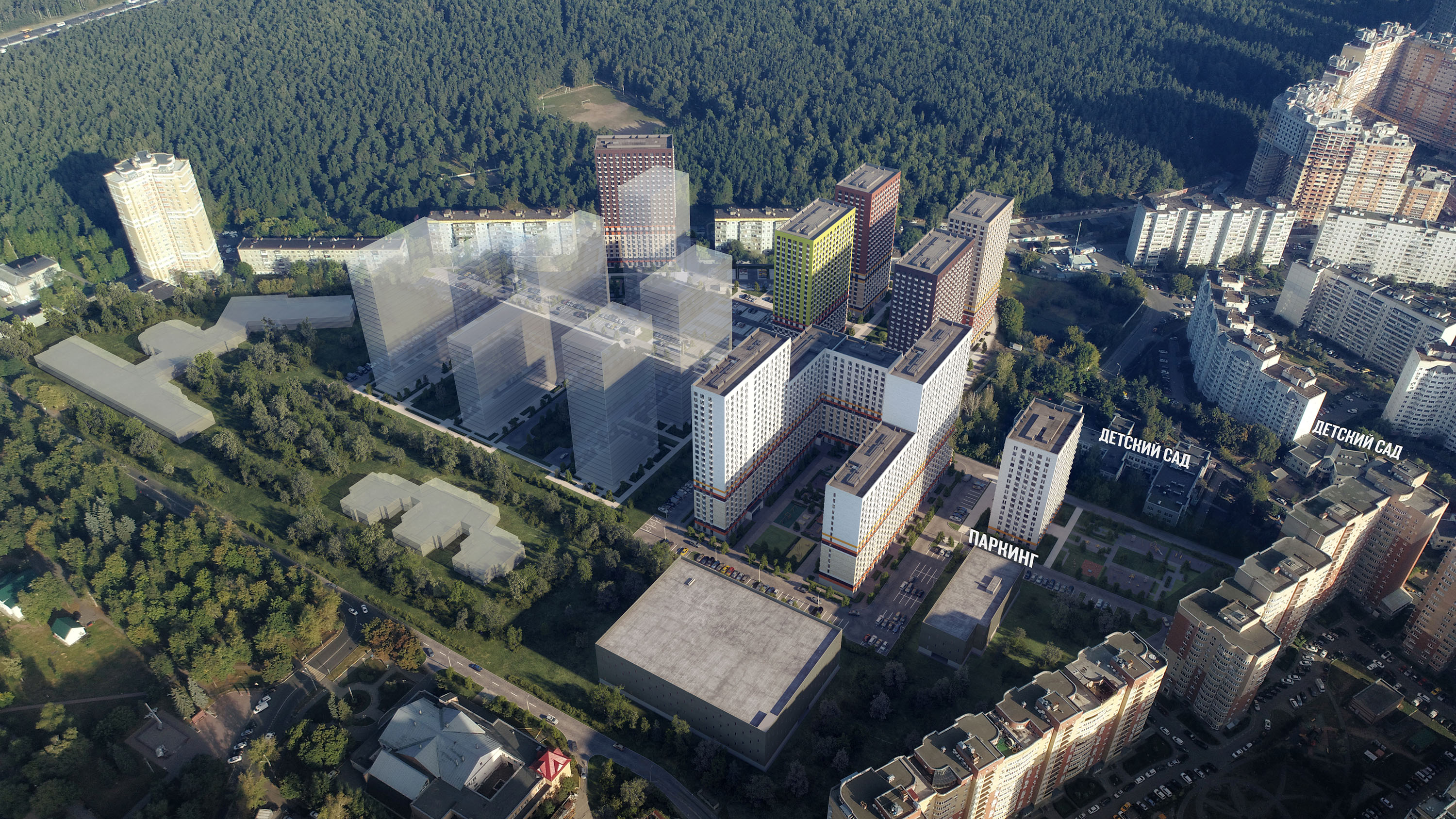 1-комнатная квартира, 31.7 кв.м, Кузьминский лес, изображение-2