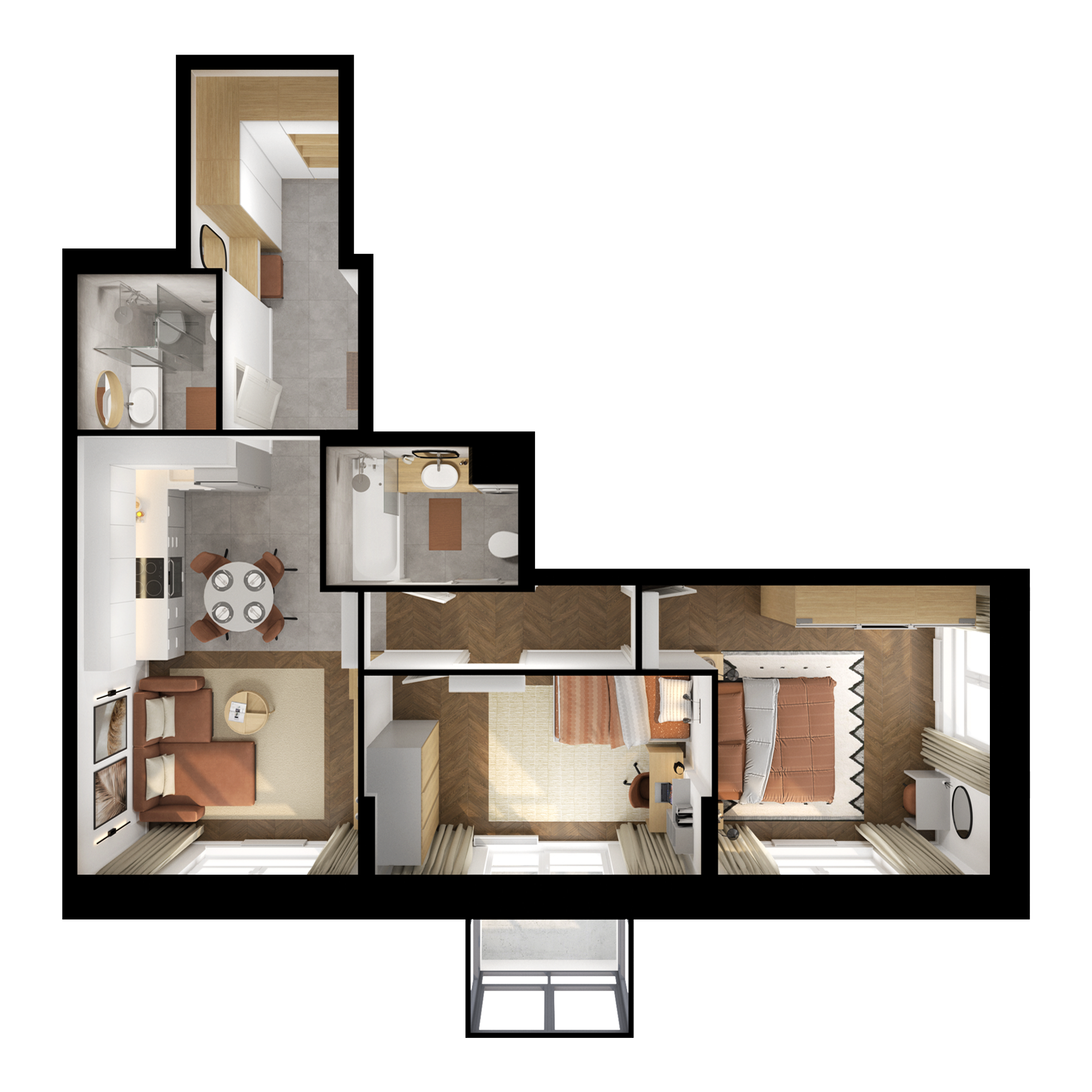 3D планировка