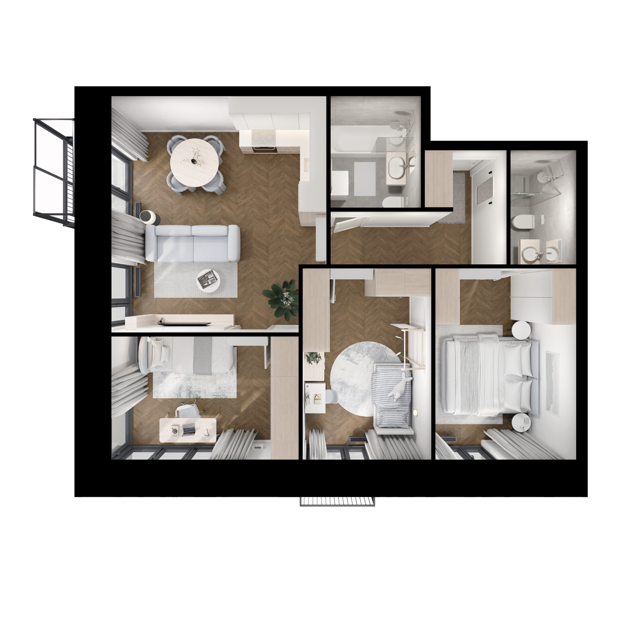 3D планировка