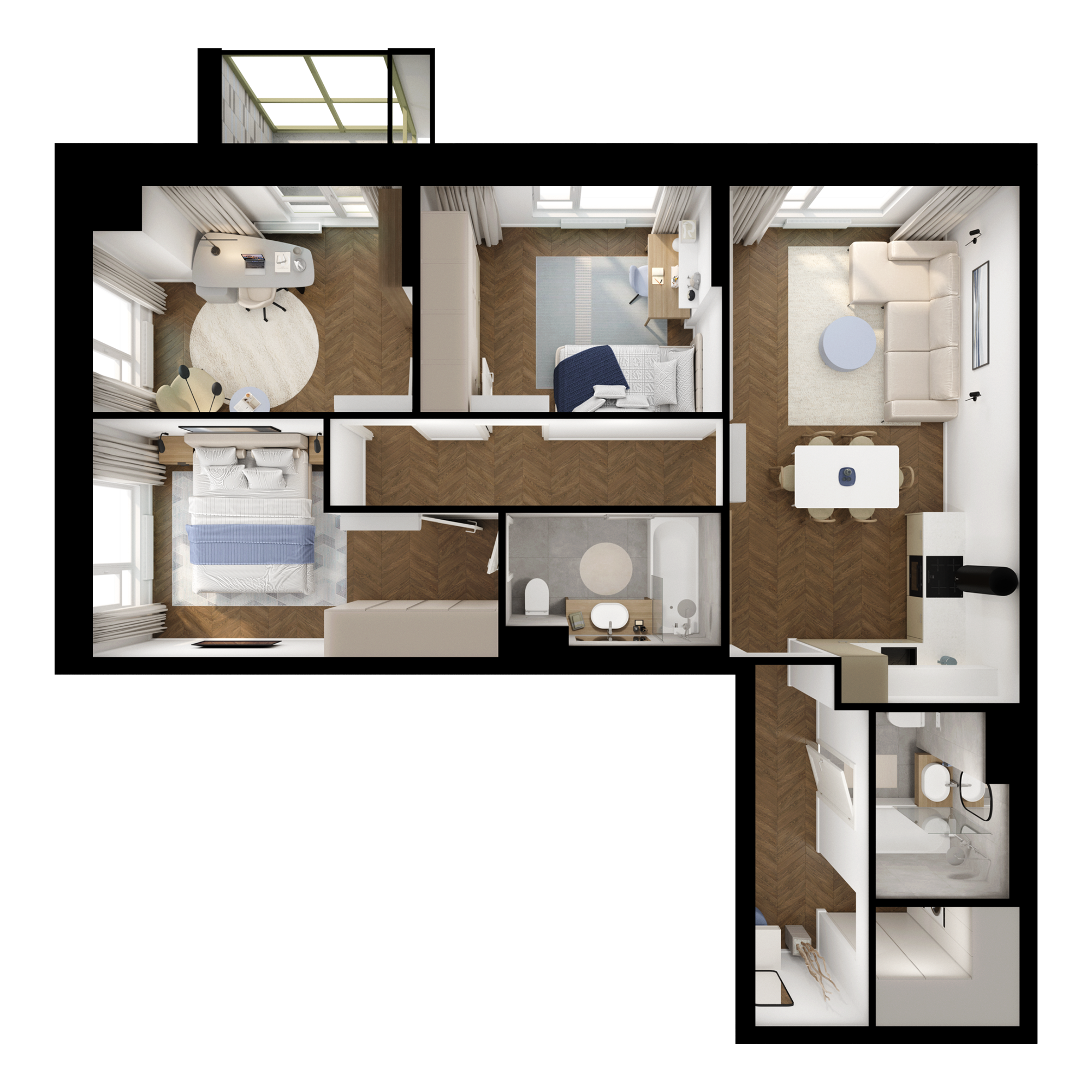 3D планировка