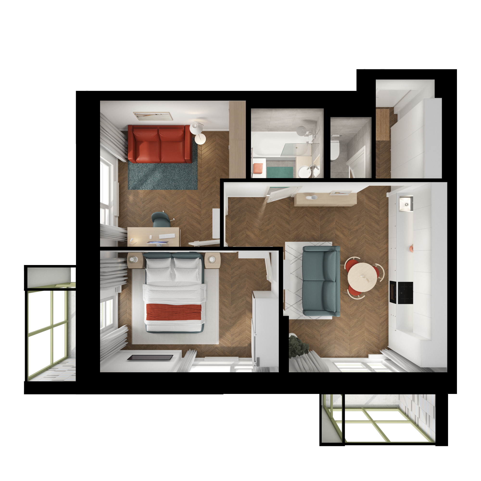 3D планировка