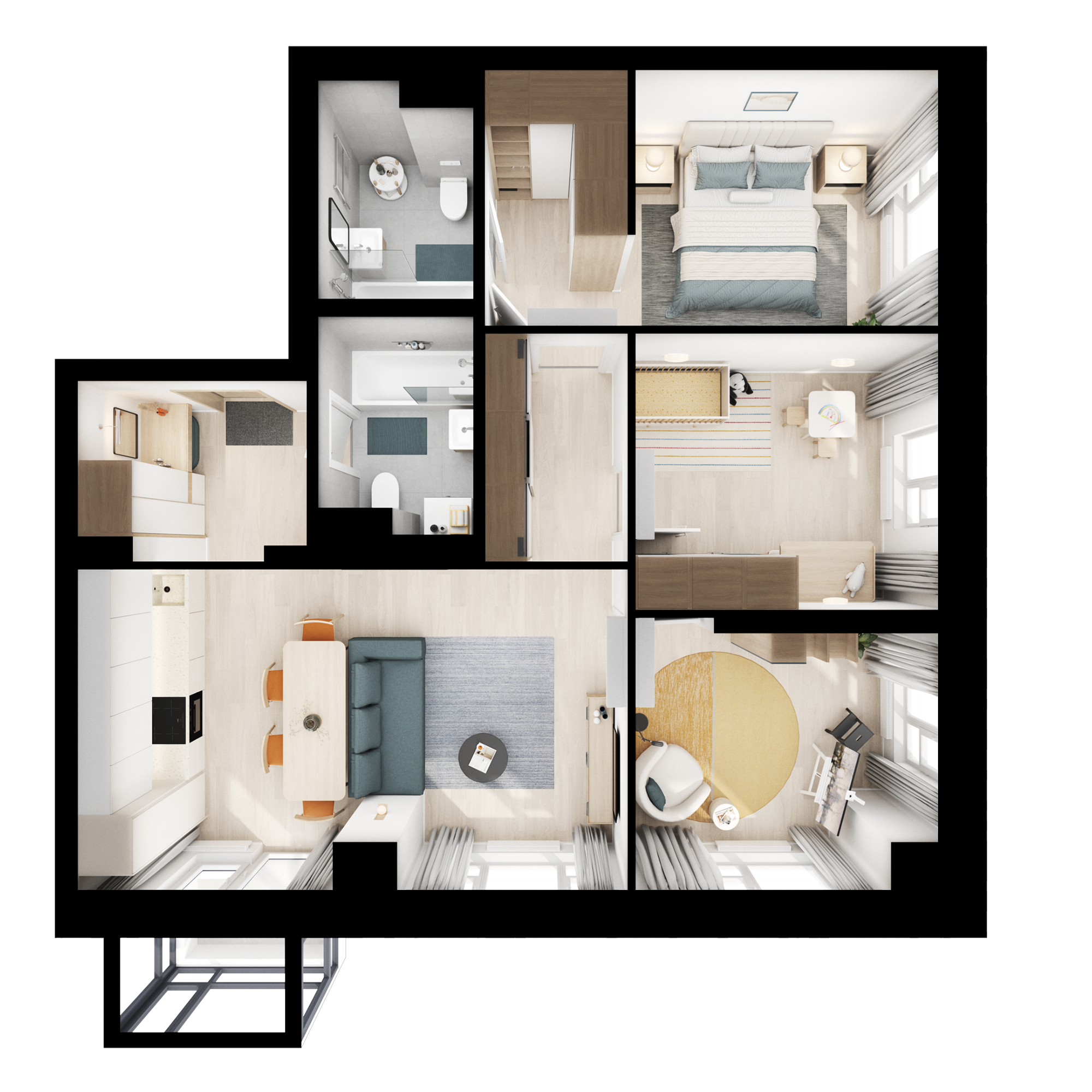 3D планировка