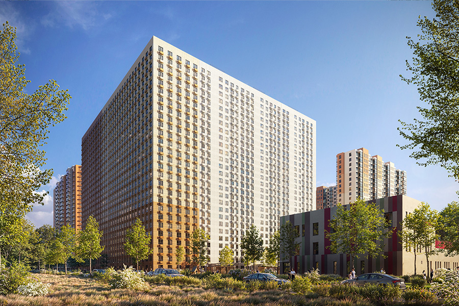 Старт продаж квартир с отделкой в экологичном районе