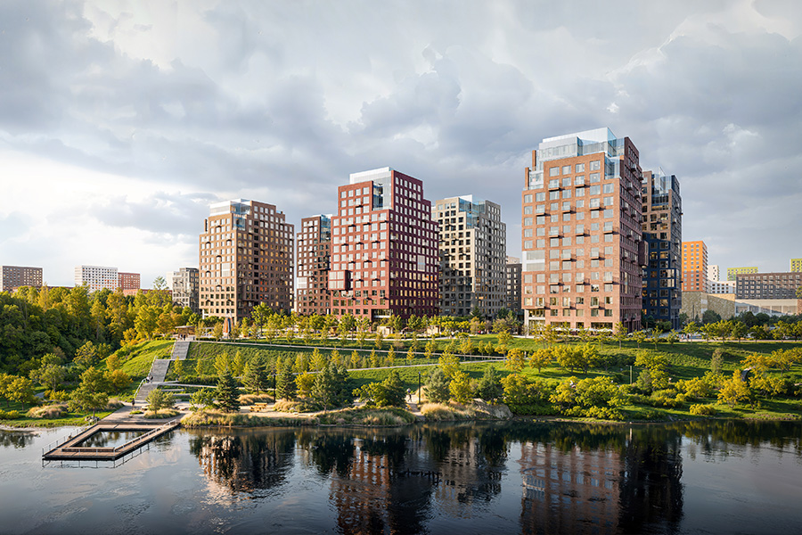 Старт продаж в проекте Серии плюс «Бунинская набережная»