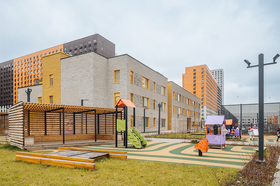 Открыли новый детский сад в «Полярной 25»