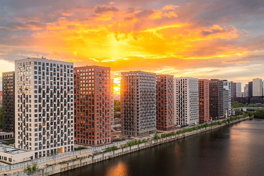 В жилом квартале «Западный порт» остались последние квартиры