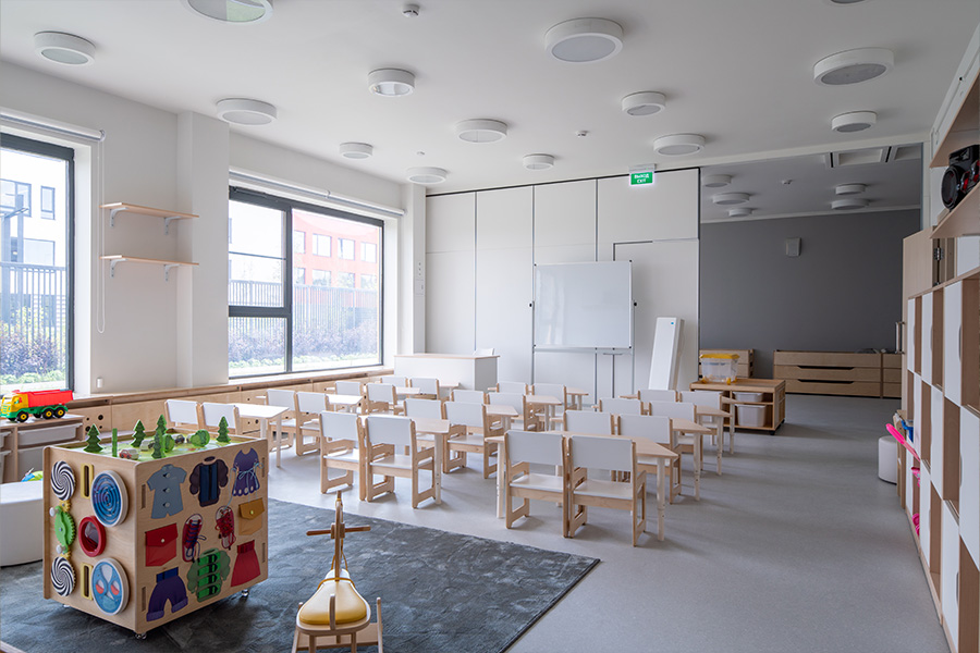 В «Руставели 14» началось строительство детского сада