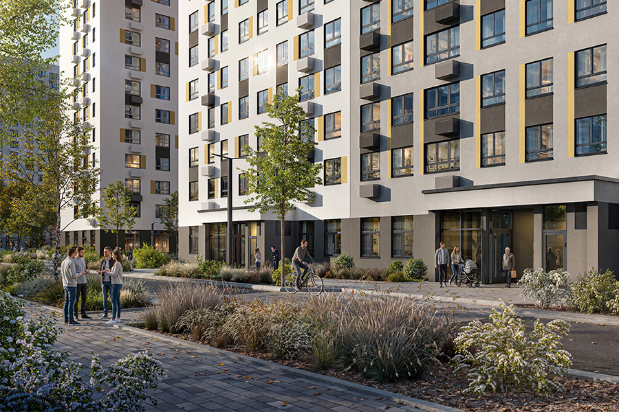 «Волга парк»: старт продаж квартир с отделкой в новом корпусе 3В