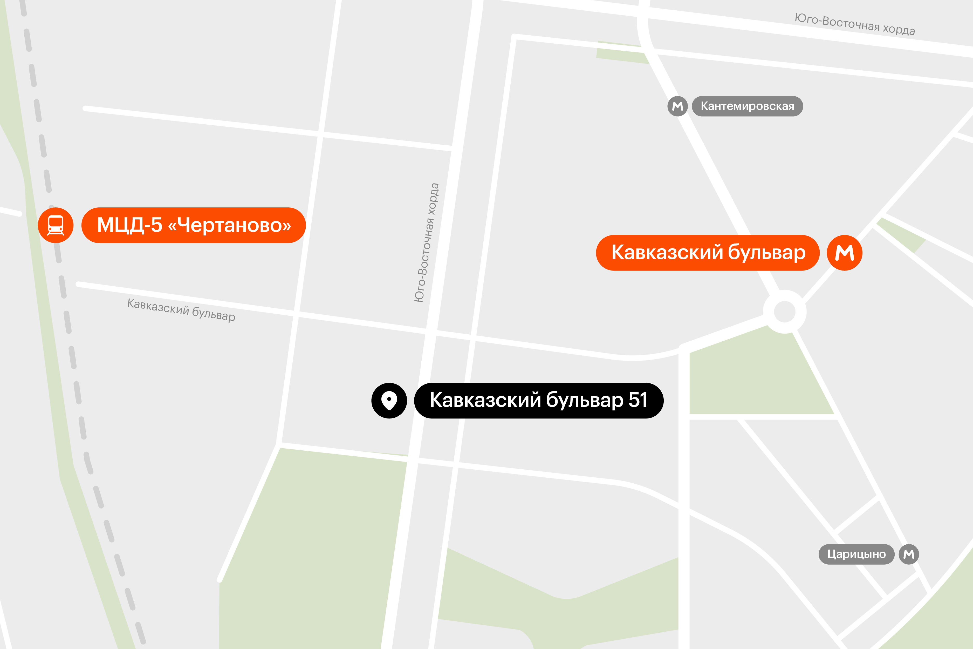 Рядом с «Кавказским бульваром 51» откроют новую станцию МЦД-5