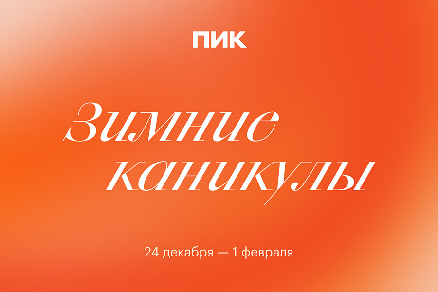 ПИК открывает зимнее пространство в Серебряном бору