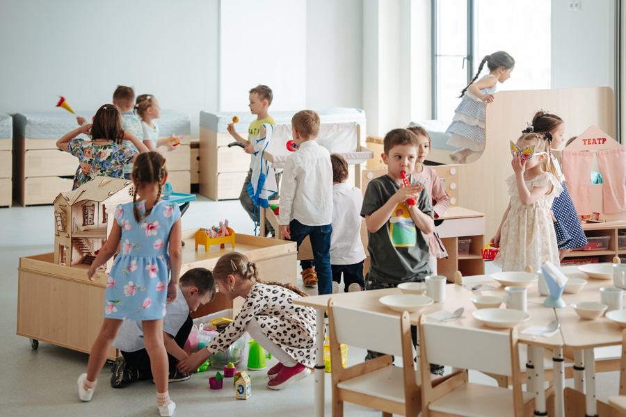 Новый детский сад в квартале «Белая Дача Парк»