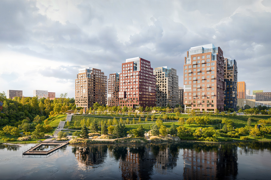 Квартиры по стартовым ценам в «Бунинской набережной»