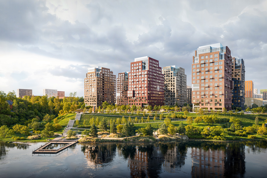 Старт продаж в «Бунинской набережной»