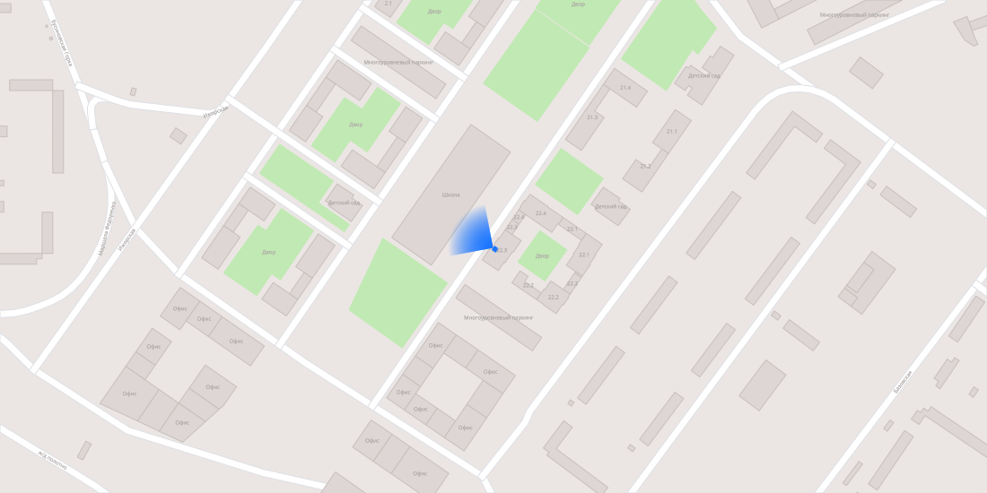 Планировка 1-комн. 3