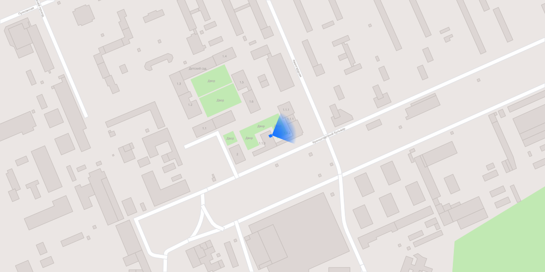 Планировка 1-комн. 4